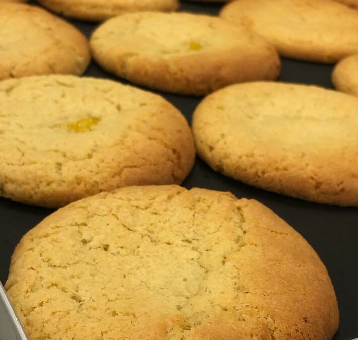 Lemoncurd Cookies